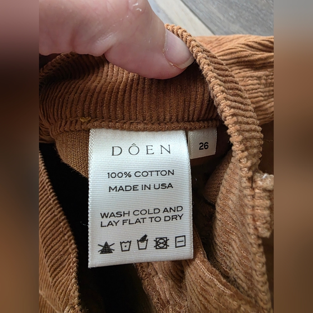 NWOT Doen Melody Corduroy Pant - Picture 8 of 11